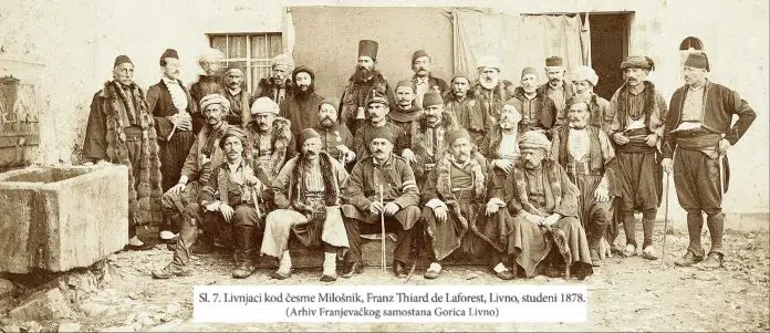 Prva sjednica Gradskog vijeća Livna kod česme Milošnik 1878. godine