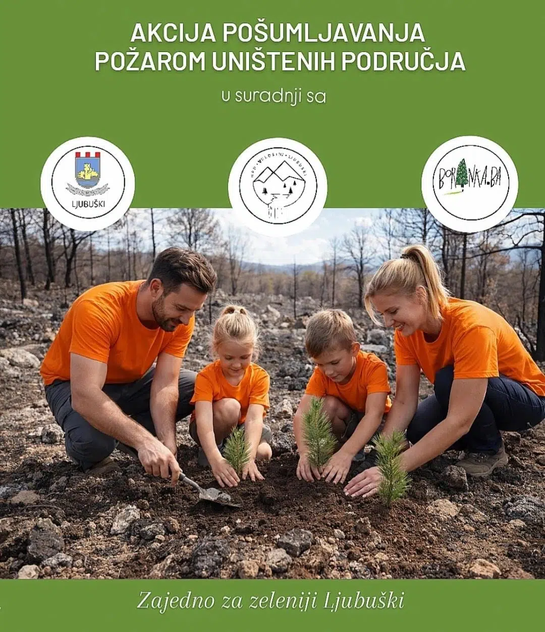 Ljubuški: U subotu akcija pošumljavanja