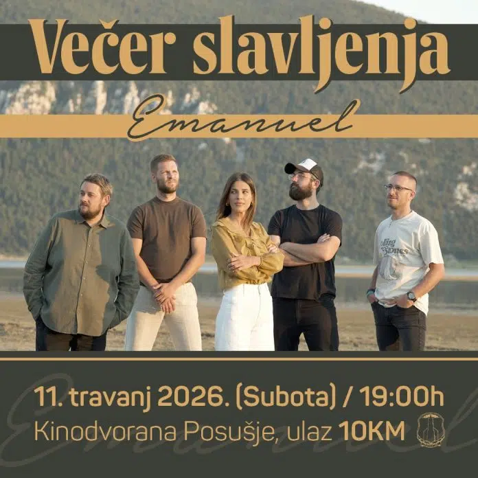 Bend Emanuel stiže u Posušje: Večer slavljenja koja se ne