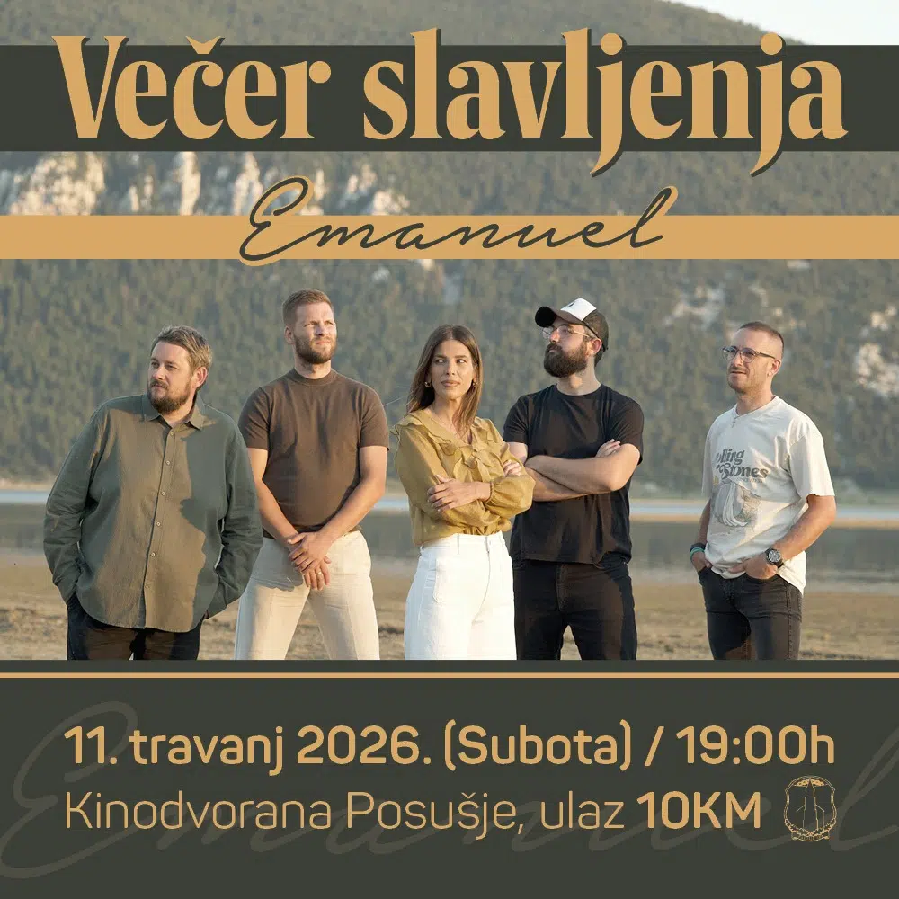 Bend Emanuel stiže u Posušje: Večer slavljenja koja se ne propušta