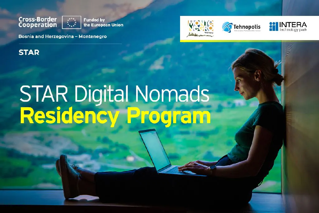 BiH i Crna Gora, uz podršku EU, pokreću STAR Residency program za digitalne nomade