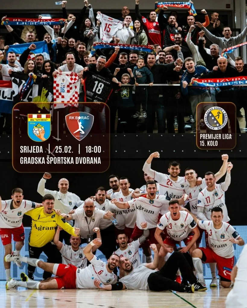 Izviđač Agram u 1/4 EHF European Cupa, pobjeda košarkaša Ljubuškog, startala Ljubuška rekreativna liga u trčanju…