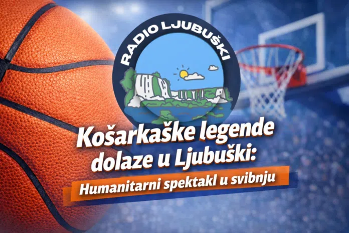 Košarkaške legende dolaze u Ljubuški: Humanitarni spektakl u svibnju