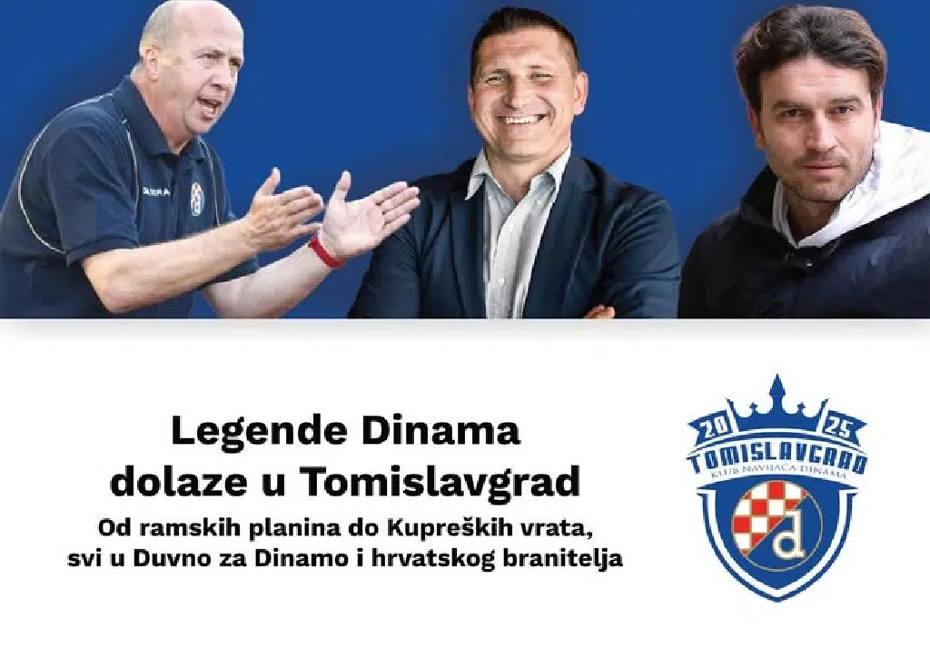 Plava oluja zajedništva: Rama i Kupres stižu u Tomislavgrad podržati Dinamo i hrvatskog branitelja