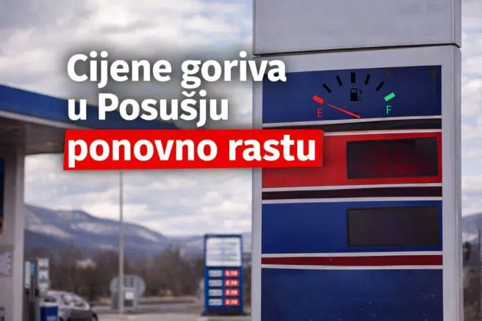 Cijene goriva u Posušju ponovno rastu: Pogledajte gdje je najskuplje