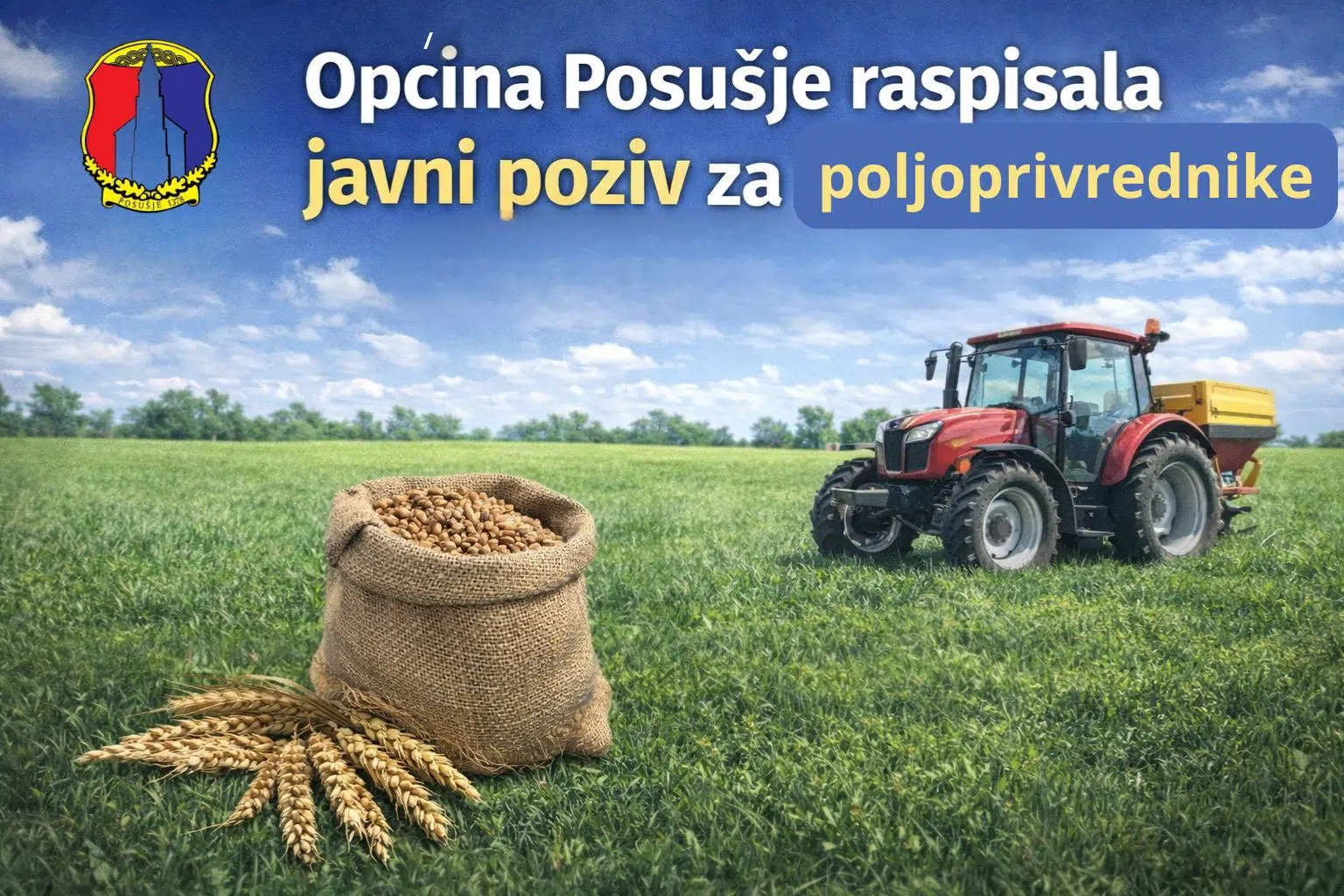 Općina Posušje objavila javni poziv za subvenciju sjemena i gnojiva
