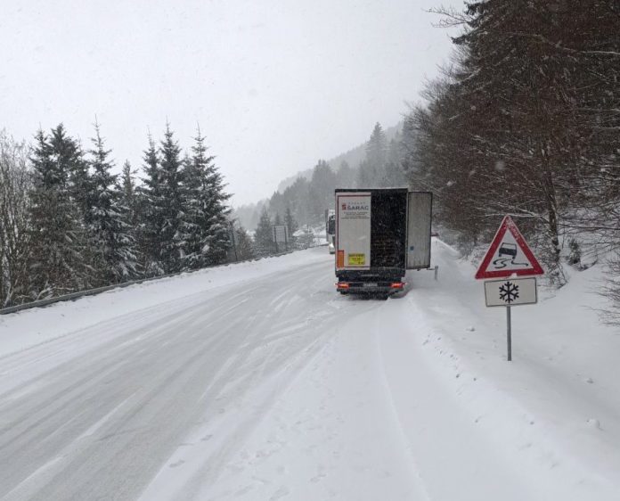 Cesta Koprivnica – Kupres zatvorena za teretna vozila