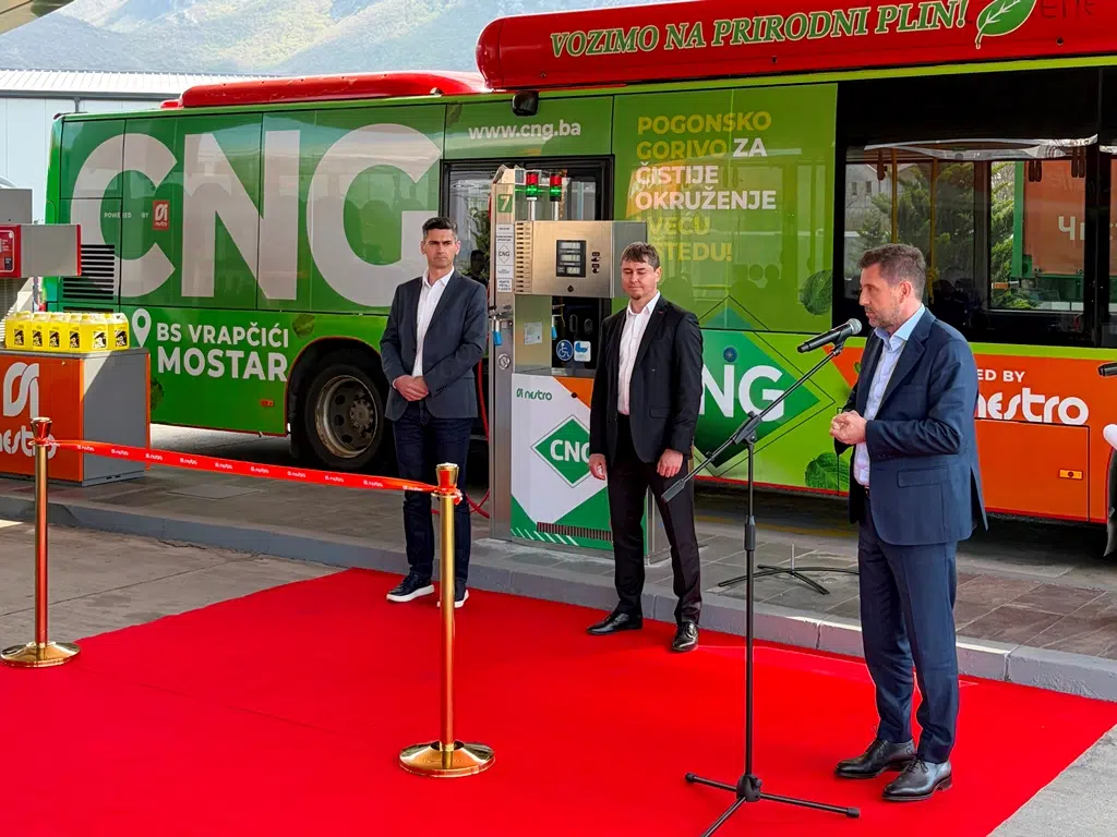 Gradonačelnik Kordić otvorio benzinsku crpku Nestro CNG Mostar