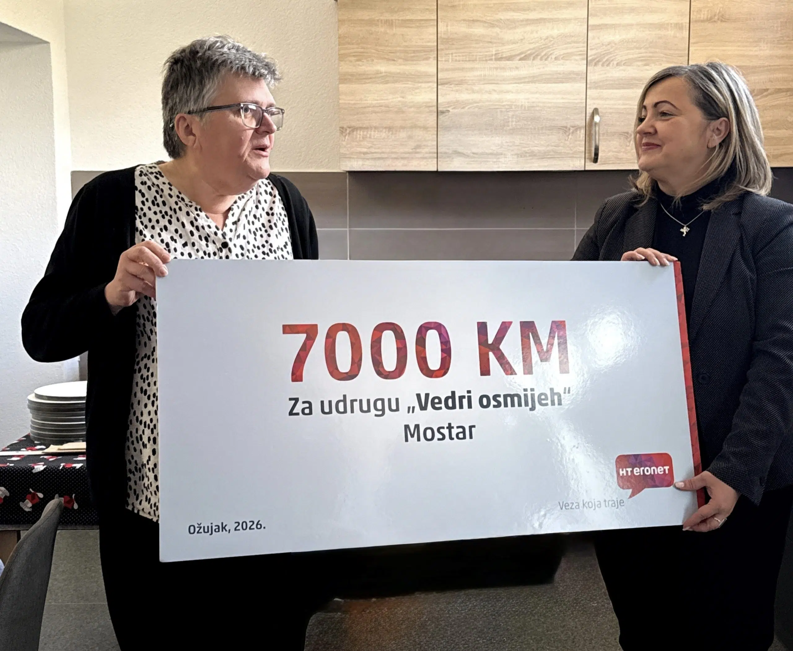 HT Eronet obilježio Međunarodni dan sreće uz osmijehe i druženje u Udruzi Vedri osmijeh