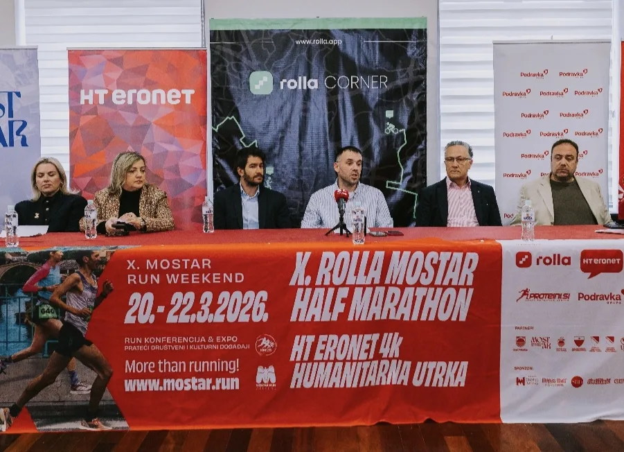 Mostar Run Weekend: HT Eronet sponzor humanitarne utrke