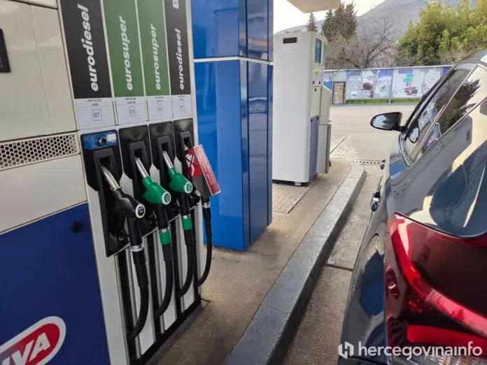 Porasla cijena dizel goriva na benzinskim crpkama u Livnu