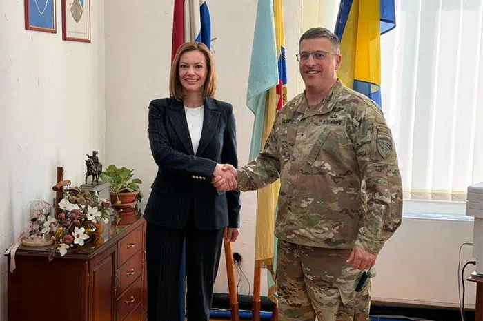 Zapovjednik NATO stožera Sarajevo u službenom posjetu Čapljini