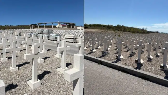 Uoči blagdana nebeskog zaštitnika Groblja mira dovršeno postavljanje novih križeva