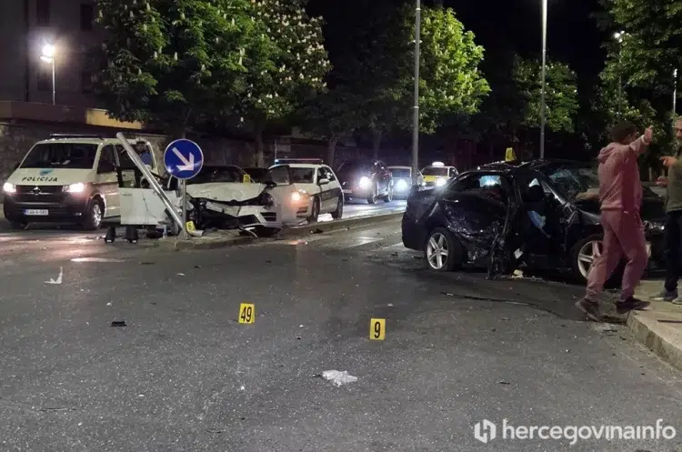 Jedna osoba ozlijeđena u prometnoj nesreći – hip.ba