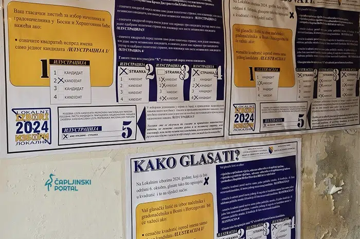 Čapljina: Raspisan javni natječaj za imenovanje predsjednika i zamjenika predsjednika biračkih odbora