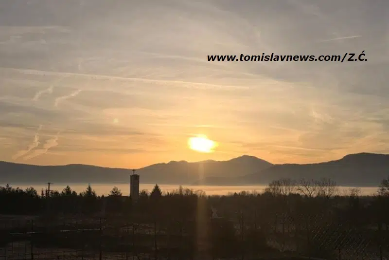 DOBRO vam umjereno vedro i pohladno jutro iz Tomislavgrada!