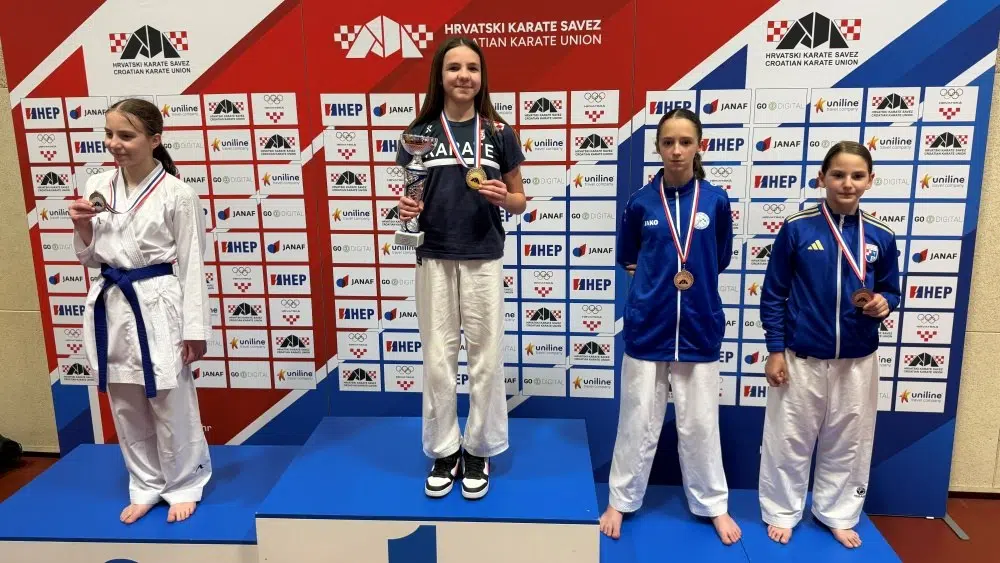 Ema Klarić osvojila zlatnu medalju na Kupu Hrvatske