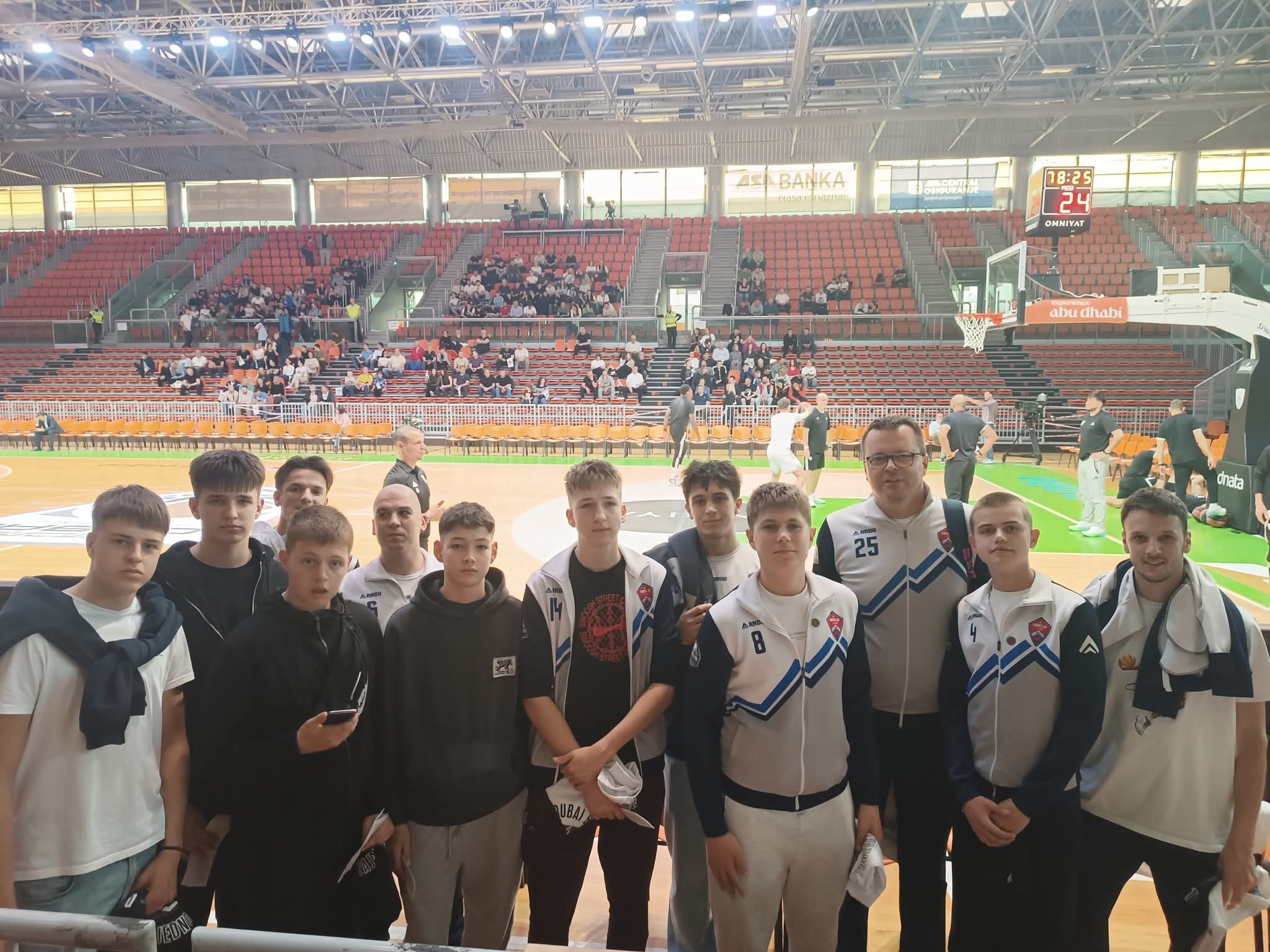 KOŠARKAŠKI KLUB TROGLAV NA UTAKMICI EUROLIGE DUBAI – VALENCIA 