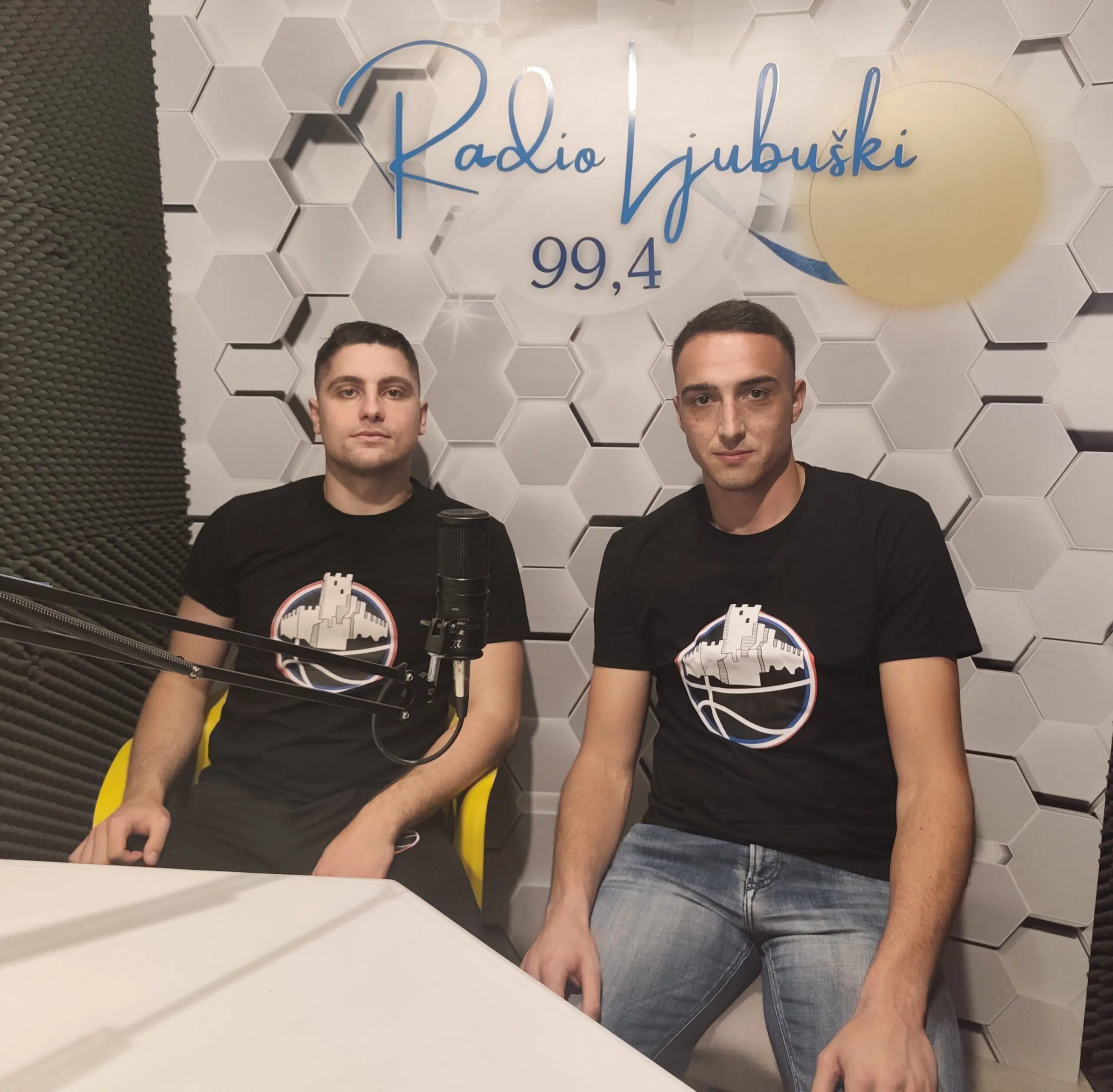 Košarkaši Ljubuškog Dragan Džajić i Stipe Dugandžić najavili finalnu seriju protiv HKK Mostar