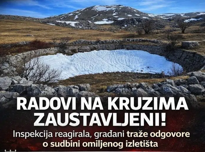 RADOVI NA KRUZIMA ZAUSTAVLJENI! Inspekcija reagirala, građani traže odgovore o