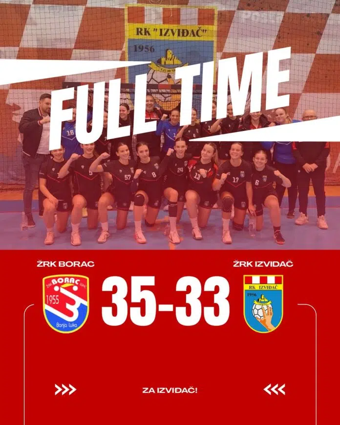 Rukometašice Izviđača nisu uspjele izboriti finalni turnir Kupa BiH, i