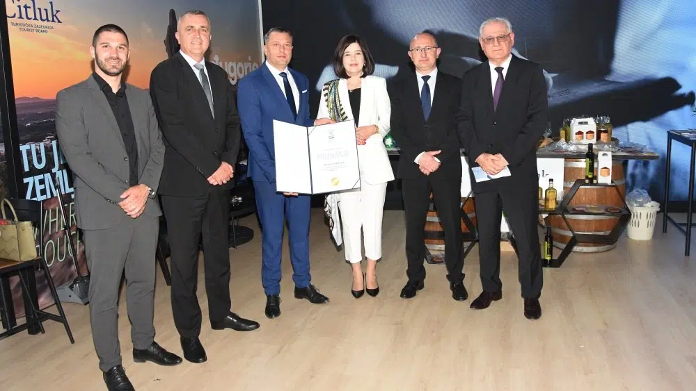 TZ Općine Čitluk dobitnik priznanja za uspješan nastup na Međunarodnom sajmu gospodarstva u Mostaru