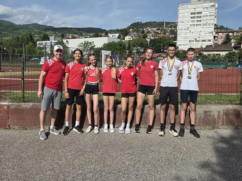 U16 Prvenstvo BiH: Pet novih državnih medalja za AK Brotnjo