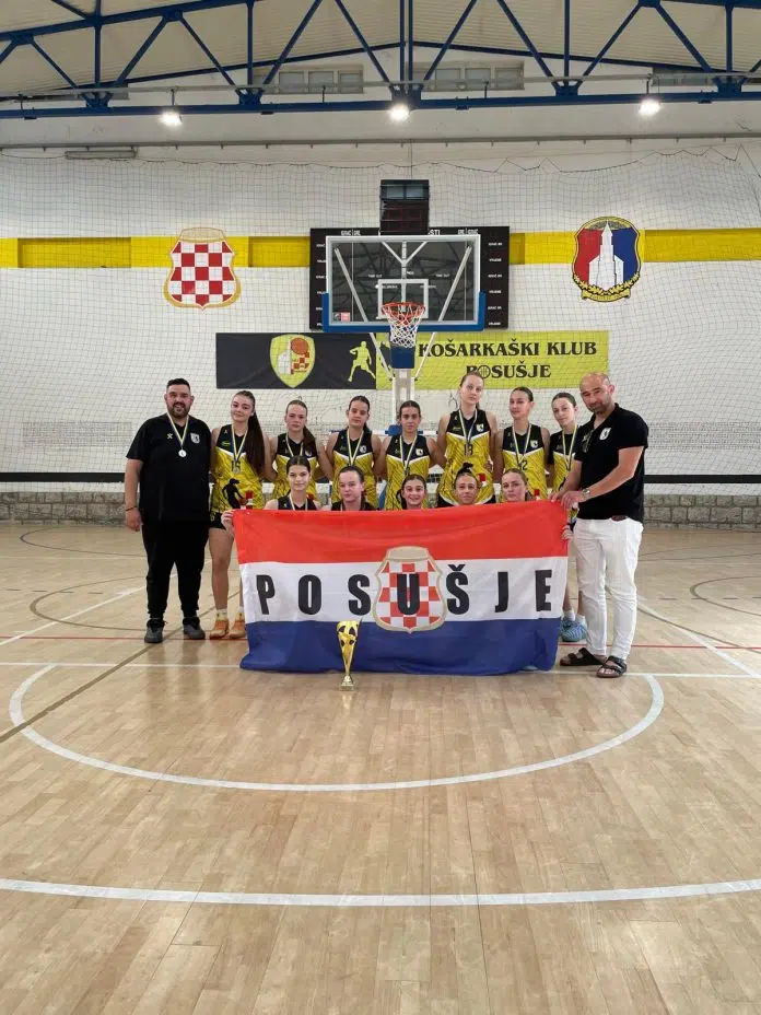 Srebro zlatnog sjaja: Predkadetkinje ŽKK Posušje viceprvakinje Bosne i Hercegovine!