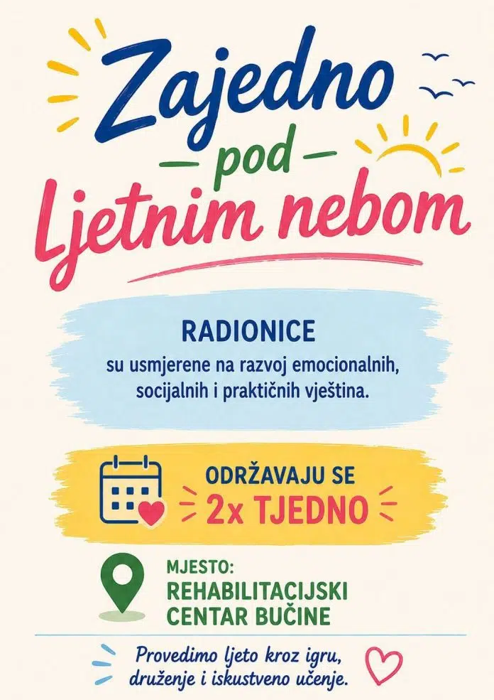 Duga: Besplatne ljetne radionice za djecu