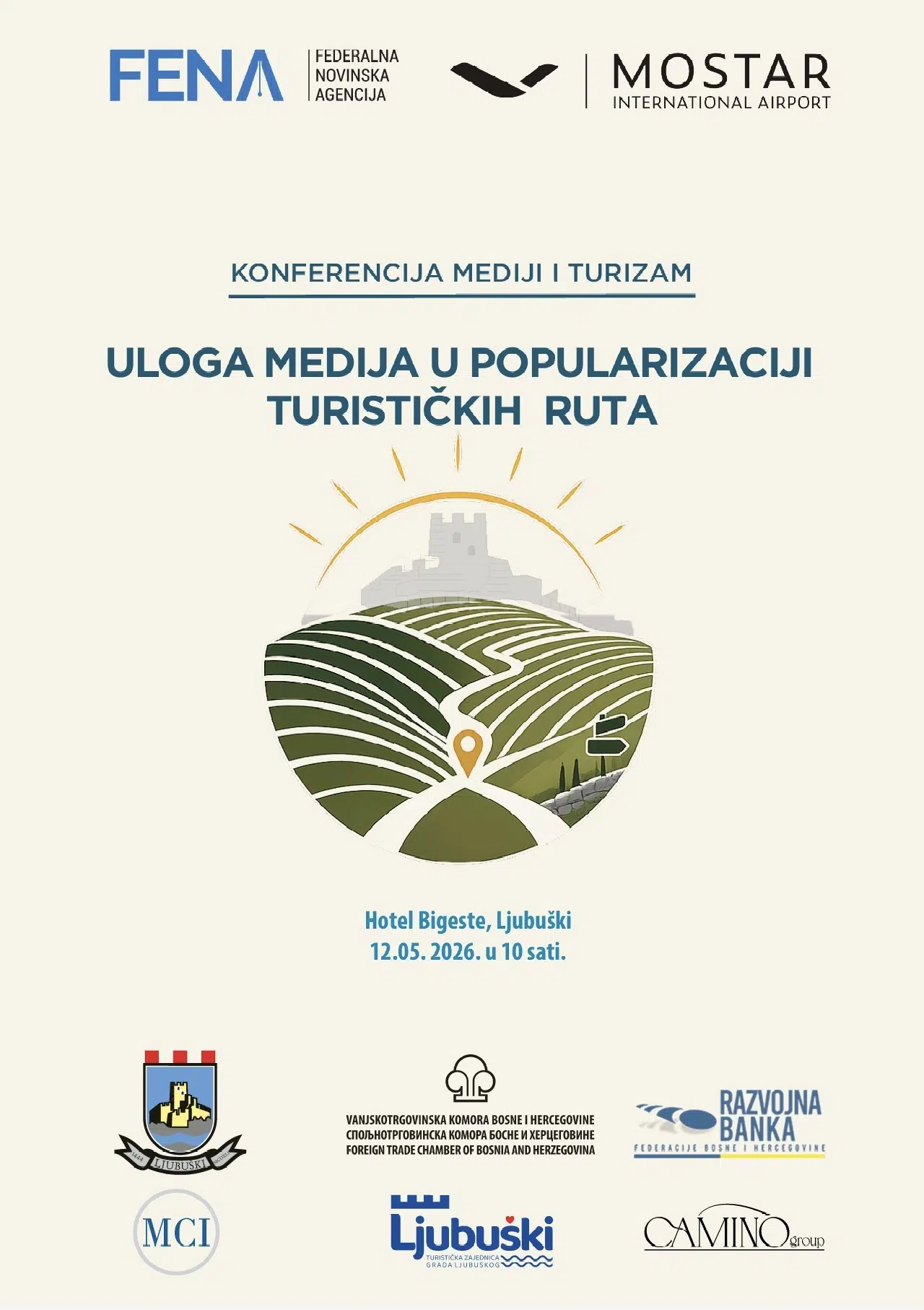 FENA u Ljubuškom organizira konferenciju “Mediji i turizam” o promociji turističkih ruta