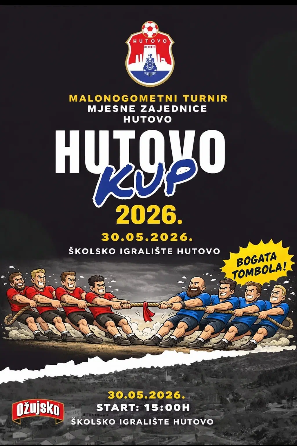 Hutovo kup 2026.: Dan sporta, zabave i zajedništva za sve generacije
