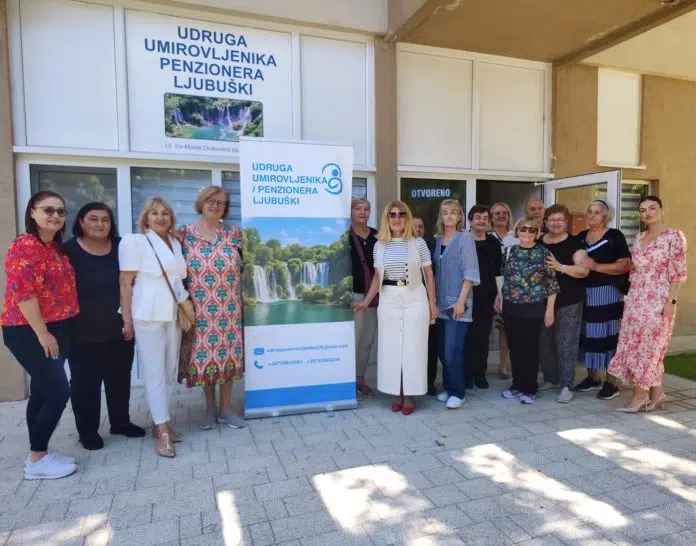 Udruga umirovljenika Ljubuški kroz „Život sa osmijehom“ jača optimizam i