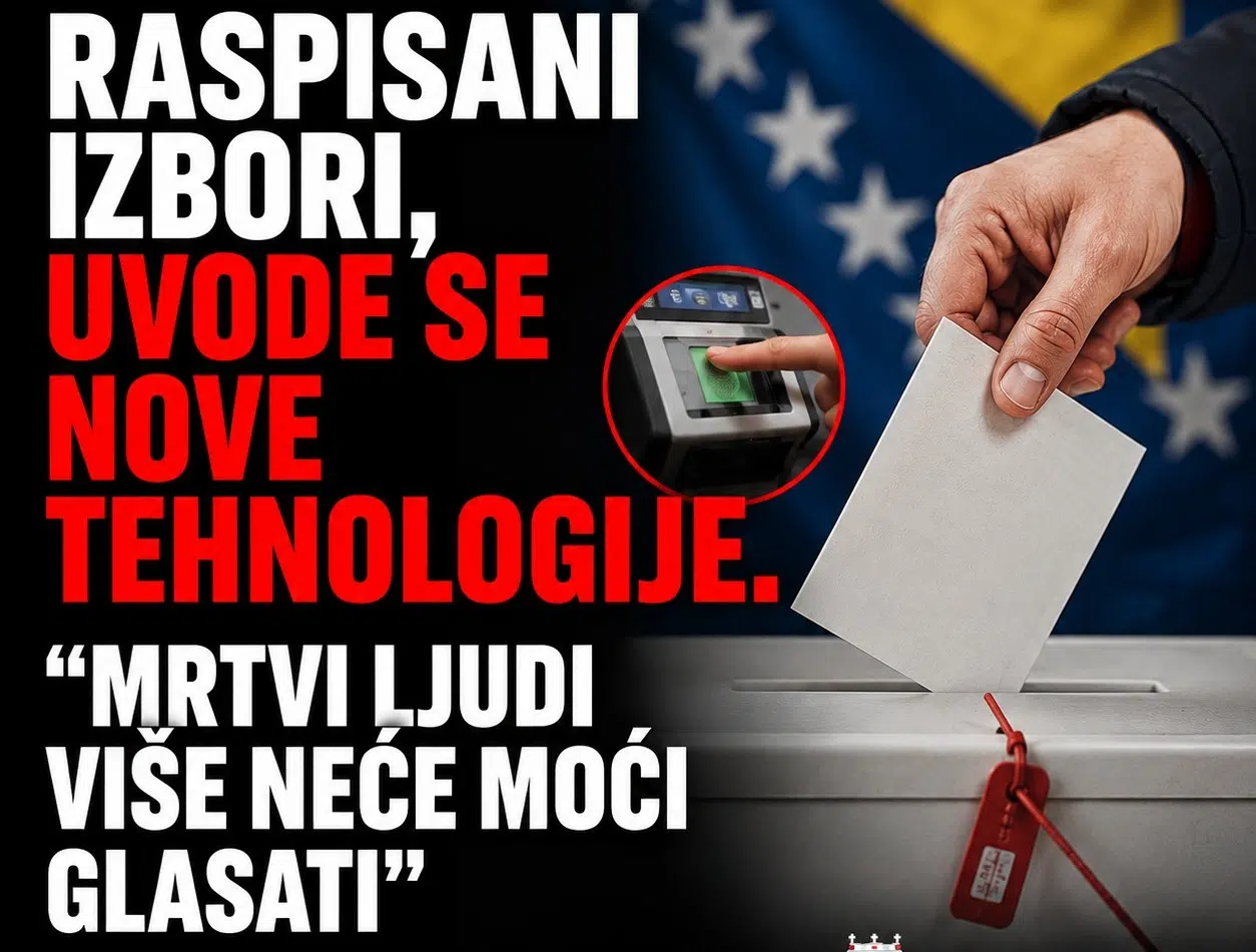 VIDEO / Otisak prsta mijenja izbore u BiH: Više nema glasanja za druge osobe i umrle