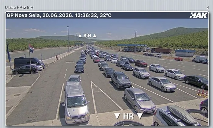 FOTO | Kolaps na prijelazima: U Doljanima spojene granice, na Bijači preko 200 auta!