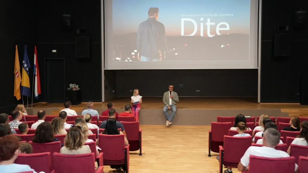 Autobiografski film “Dite” prikazan u velikoj dvorani KIC-a Čitluk