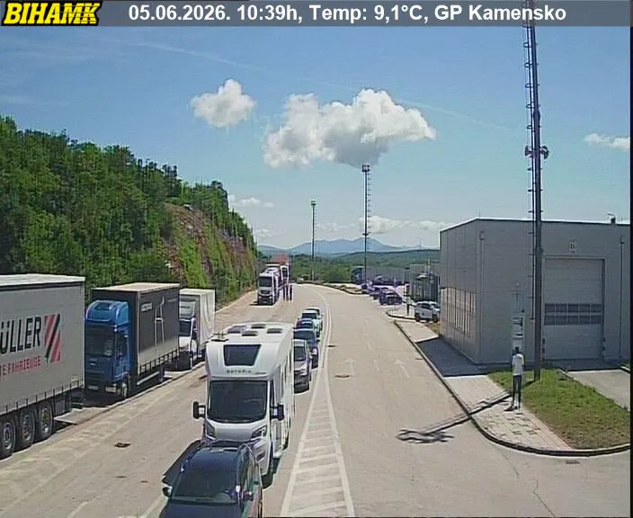 BIHAMK: Očekuje se pojačan promet vozila na cestama i većini graničnih prijelaza