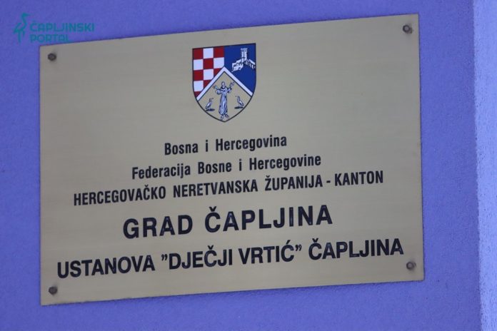 Objavljen Javni natječaj za upis u Dječji vrtić Čapljina