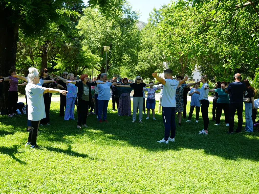 #PokreniMo: U Mostaru počeo program rekreacije za umirovljenike