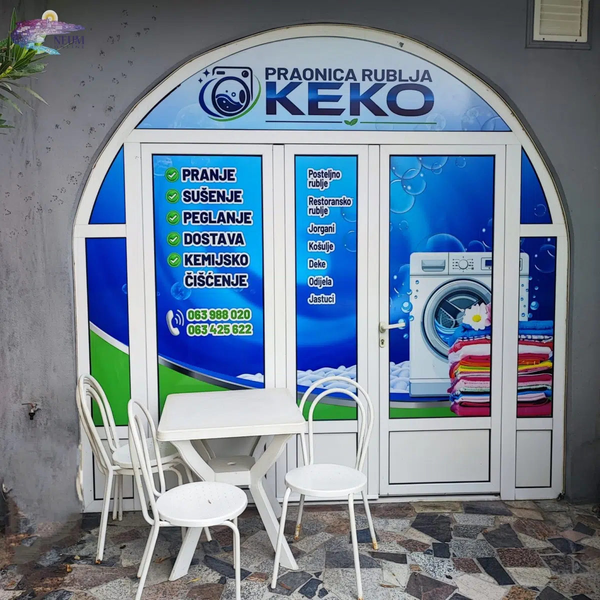 Praonica i čistionica rublja „Keko“ ponovno otvorena na novoj lokaciji u Neumu