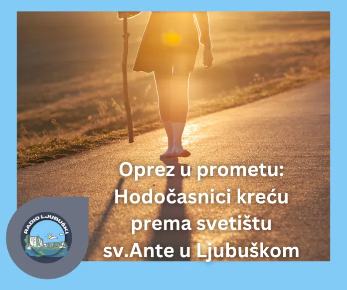 Vozači oprez: Veliki broj hodočasnika kreće prema Ljubuškom