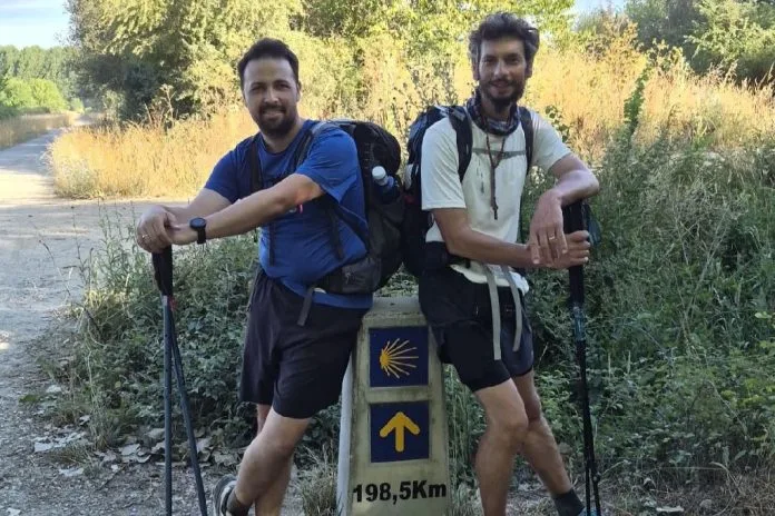 Duvnjaci Marijan Perković i Ivan Šimić na Putu sv. Jakova: