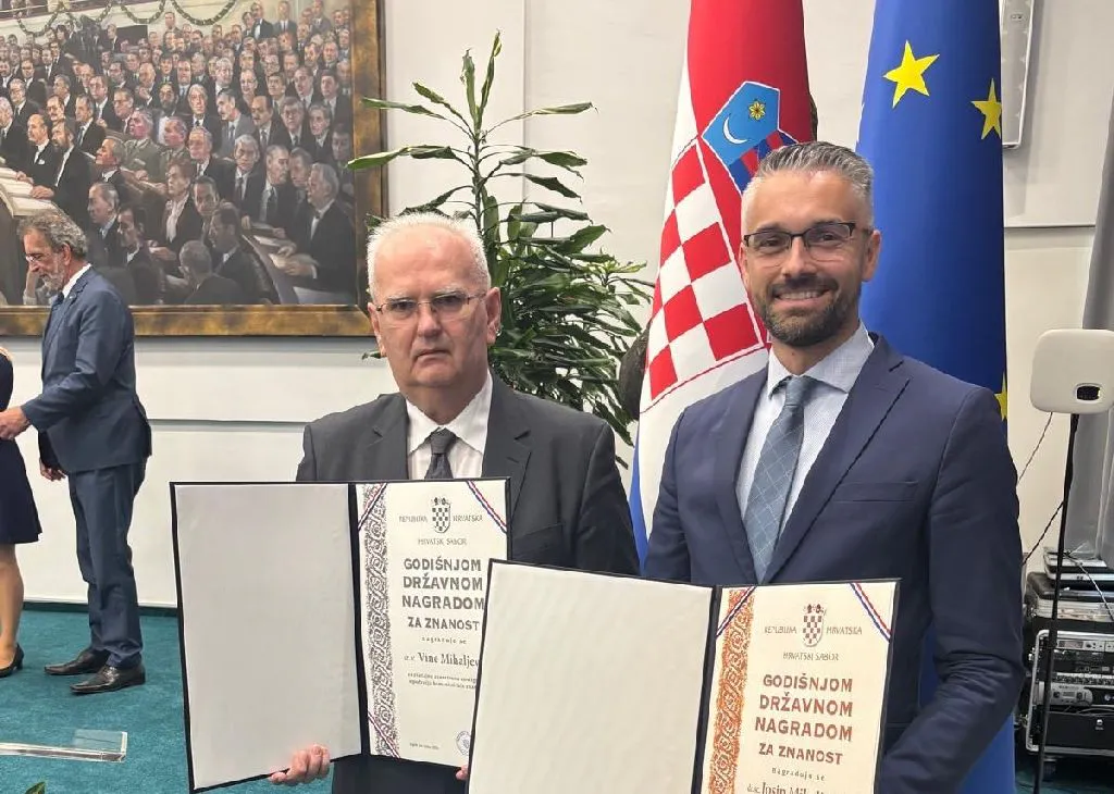 Dvojica Livnjaka dobila prestižne nagrade za znanost u Republici Hrvatskoj