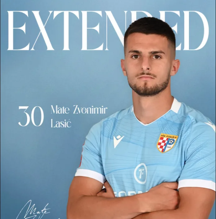 Mate Zvonimir Lasić ostaje u HŠK Posušje