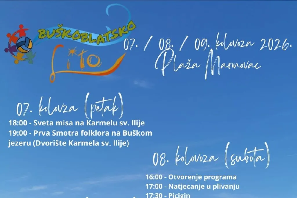 Treće Buškoblatsko lito – tri dana druženja, sporta i dobre zabave!