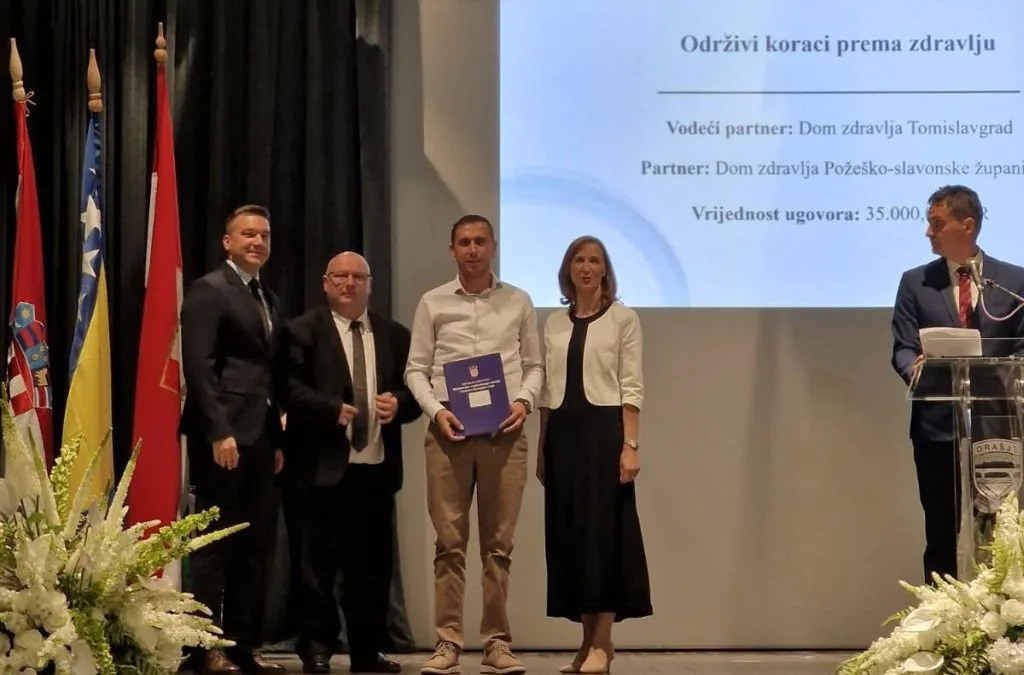 DOM zdravlja Tomislavgrad potpisao Ugovor o financiranju projekta „Održivi koraci prema zdravlju“