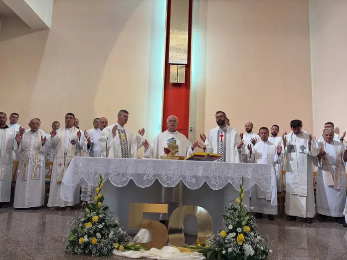 Prozorski župnik mons. Marko Tomić slavio zahvalnicu za 50 godina