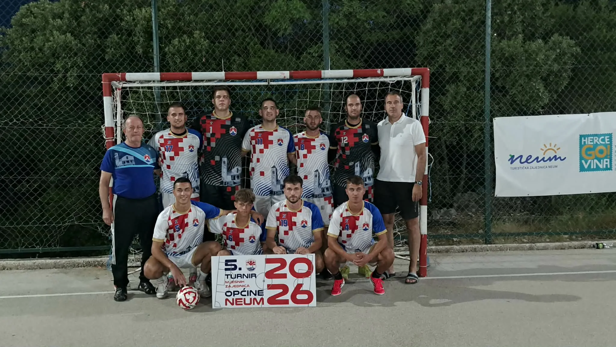 Uvjerljive pobjede Hutova i Stare MZ, večeras slijede polufinale Turnira mjesnih zajednica Neum 2026.