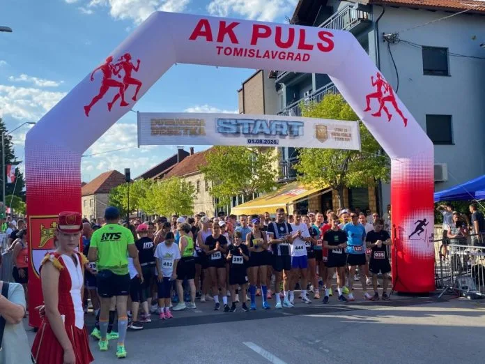 Rekordan broj sudionika na 12. Duvanjskoj desetci: Trčalo se za