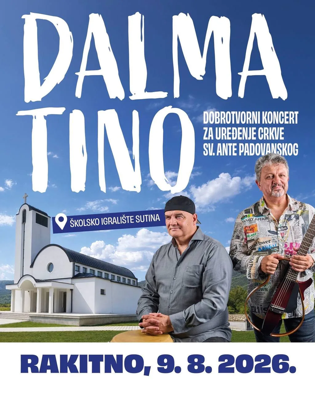 Dalmatino 9. kolovoza stiže u Rakitno – očekuje se još jedna nezaboravna večer