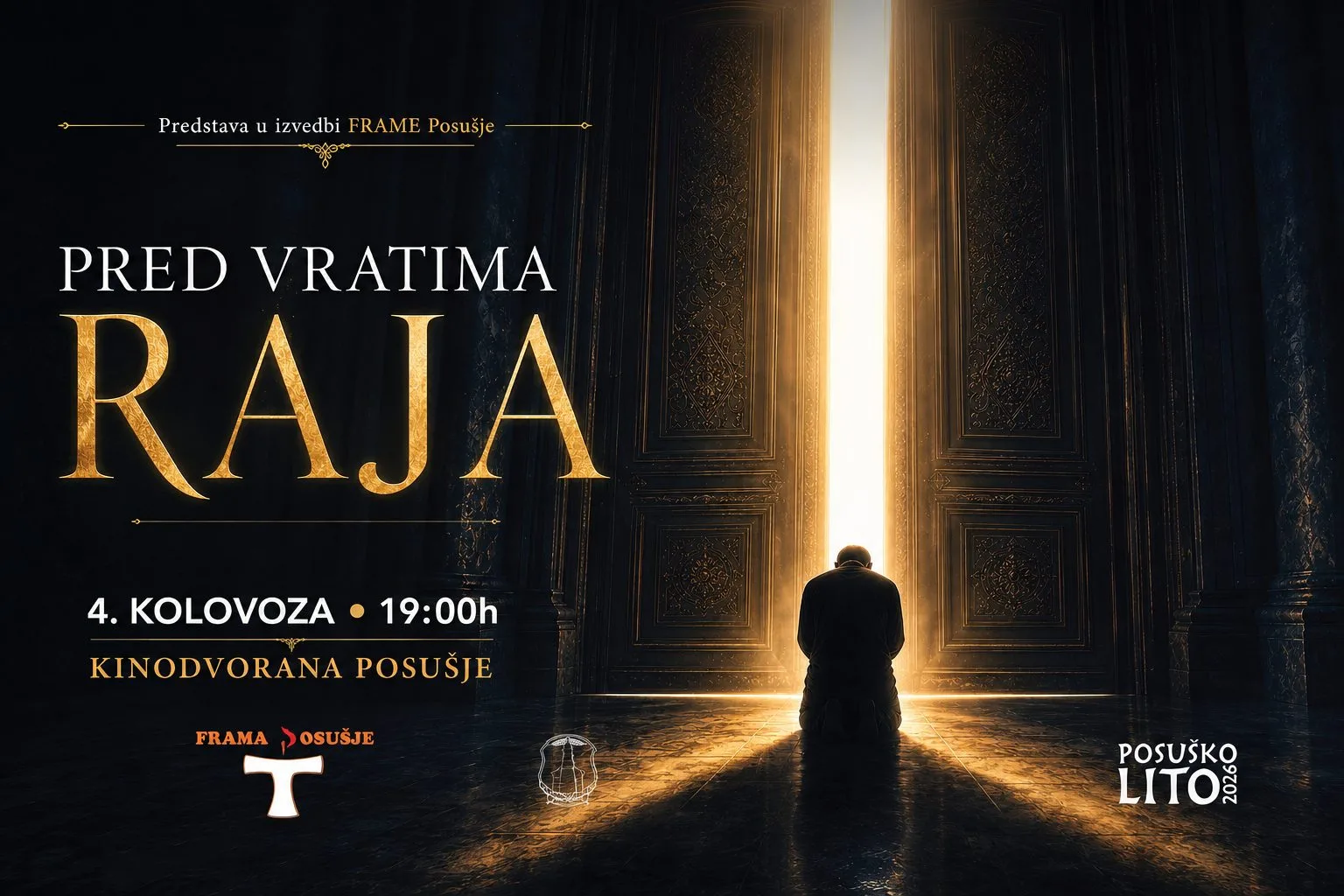 Predstava „Pred vratima raja“ ponovno u Posušju u sklopu Posuškog lita